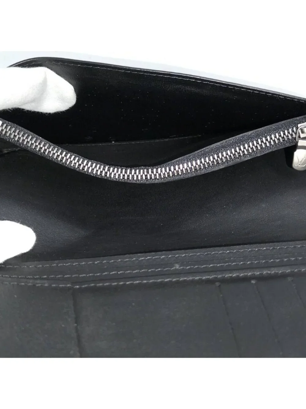 Louis Vuitton Portefeuille Brazza Wallet Damier Infini Onyx Black